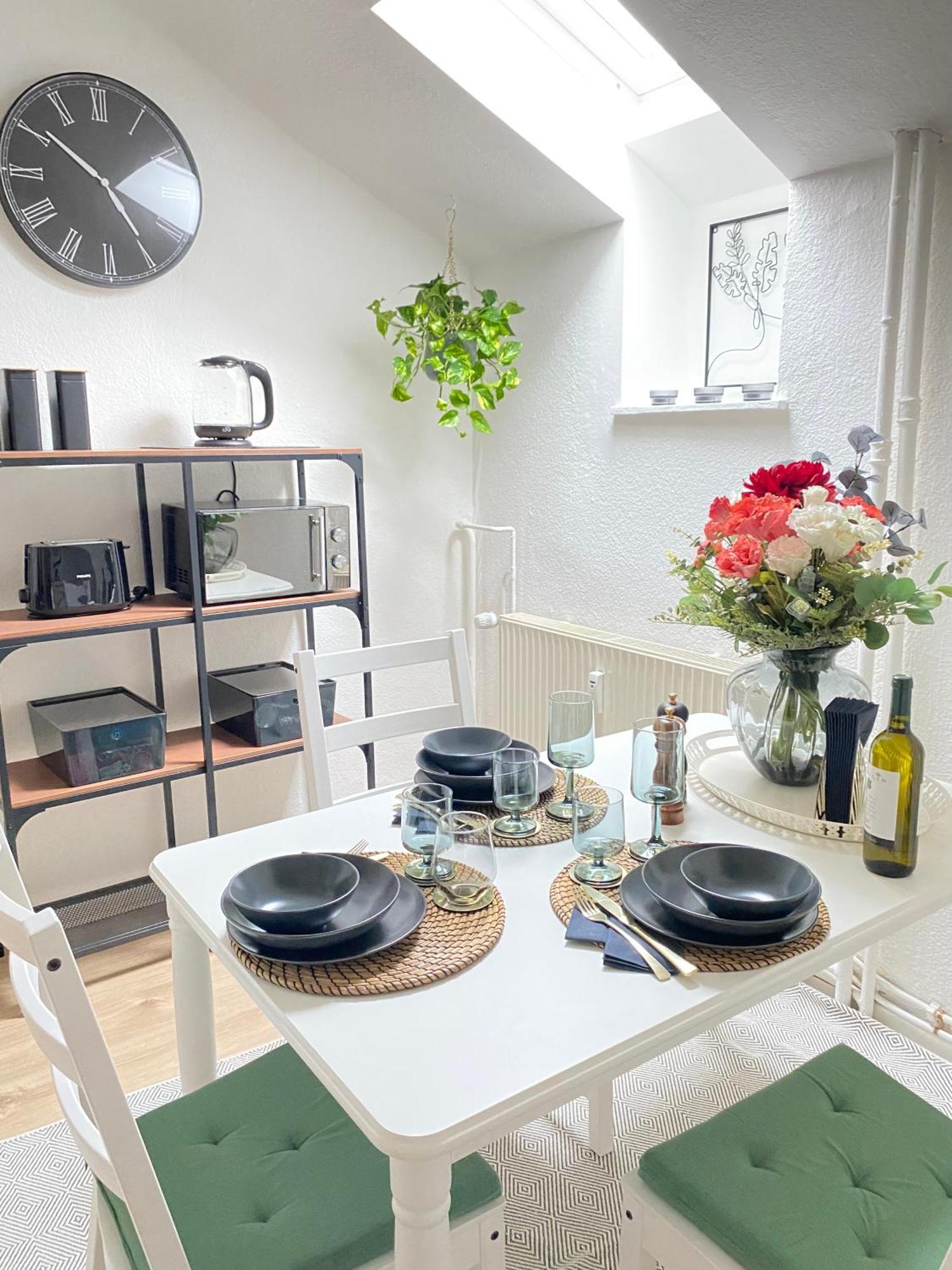 Superhosts Zentrum - Kueche - Netflix - Kaffee เบรเมน ภายนอก รูปภาพ
